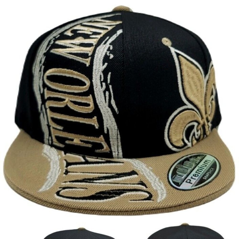 New Orleans Premium Hurricane Snapback Hat